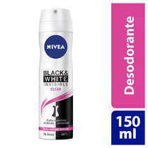 Nivea Desodor Fem Black White Clear 50Ml