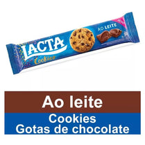 Lacta Cookies Milk Chocolate 80G