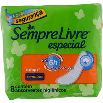Sempre Livre Absorvente S/ Abas 8Un