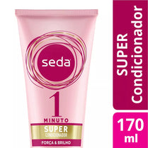 Seda Super Condicionador 1 Minuto Forca E Brilho 170Ml