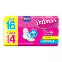 Intimus Absorvente Tripla Protecao C/ Abas Suave