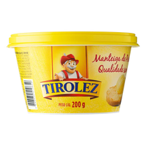 Tirolez Manteiga Sem Sal 200G