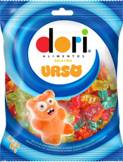 Dori Gelatina Urso Frutas 85G