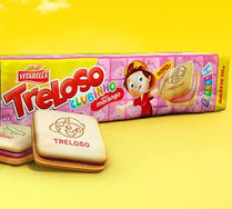 Vitarella Recheados Infantil Treloso Clubinho Morango 130G