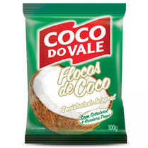 Coco Do Vale Coco Ralado Em Flocos Umido E Adocado 24/100G